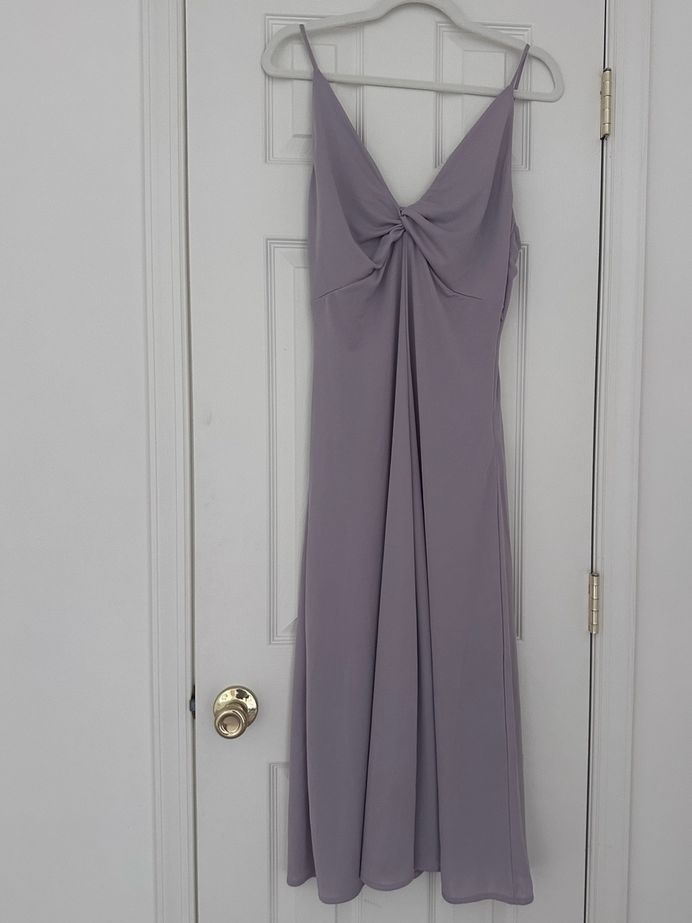 H&M NWT lilac drape midi dress
